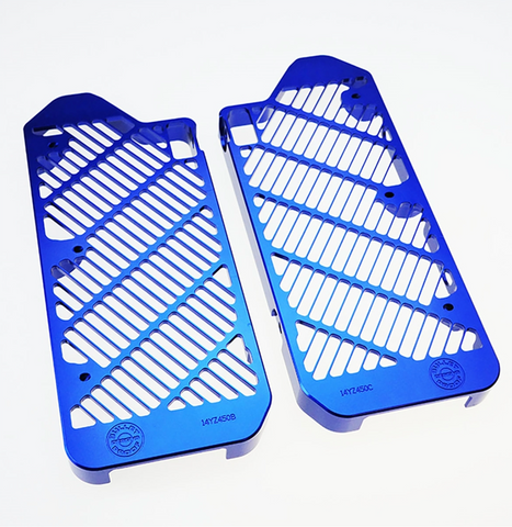 Bullet Proof Designs YAMAHA RADIATOR GUARDS- 4 STROKE WR/YZ-FX/YZ-F 2014-2018